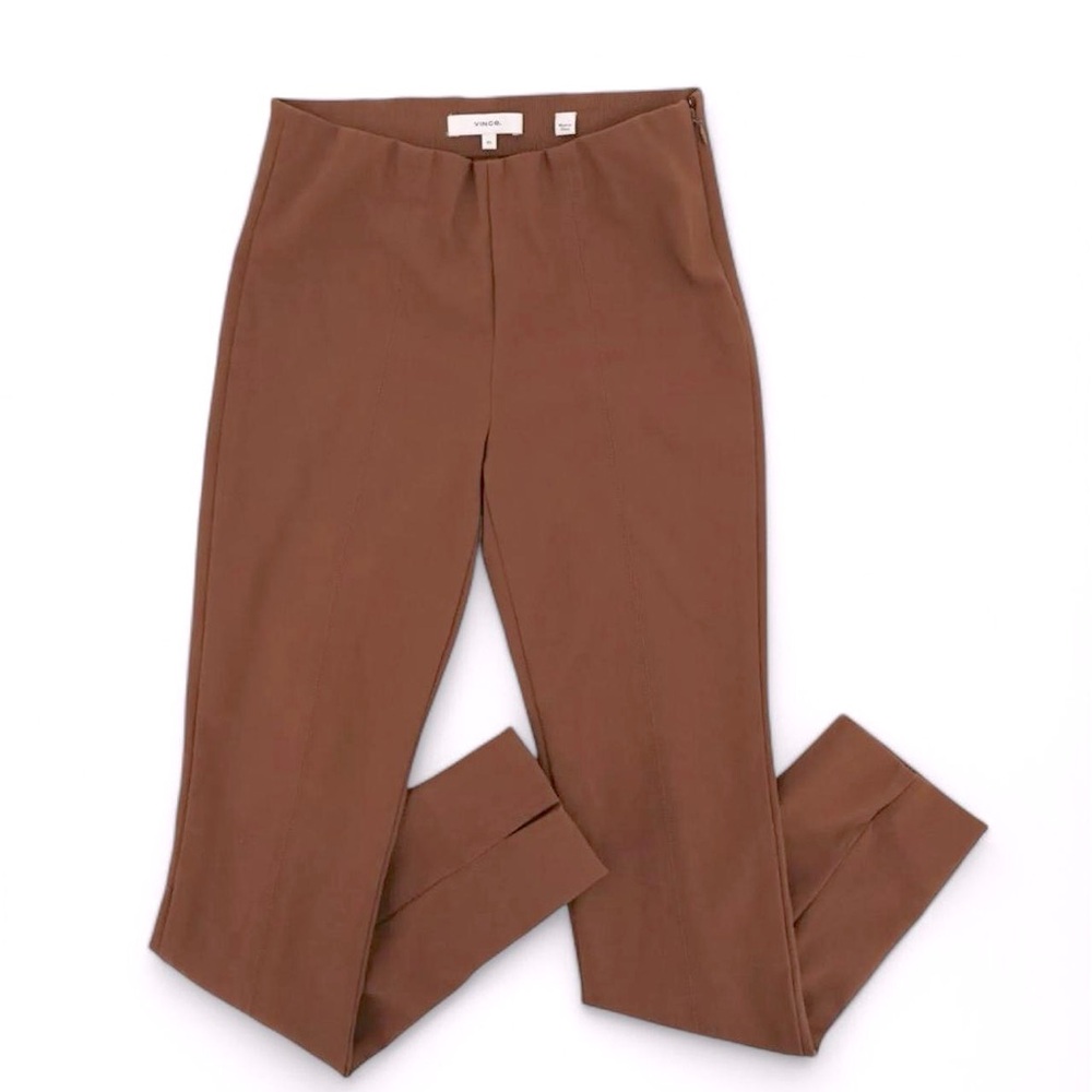 $300 Vince Stitch Front Seam Leggings